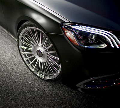 Фото дисков Vossen S17-13 на Mercedes-Benz S-Class (W222, C217)