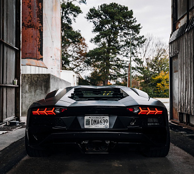 Фото дисков Brixton Forged TR05 на Lamborghini Aventador