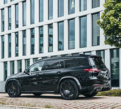 Фото дисков BRABUS Monoblock M (Platinum Edition) на Mercedes-Benz GLS (X167)