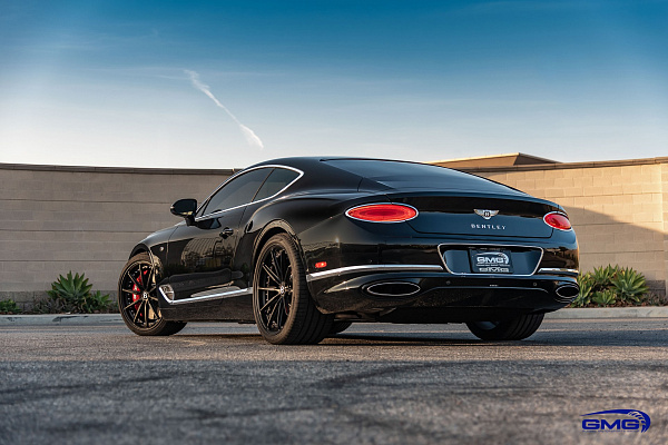 Фото дисков Brixton Forged R11-R Черный сатин на Bentley Continental GT III