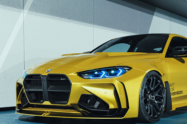 Фото дисков Brixton Forged TR08 Черный сатин на BMW 4/M4 (G22/G82)