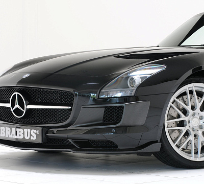 Фото дисков BRABUS Monoblock F (Platinum Edition) на Mercedes-Benz SLS AMG