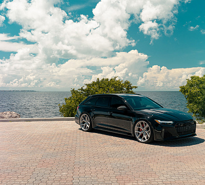 Фото дисков Vossen HF-5 на Audi A/RS 6 (C8)