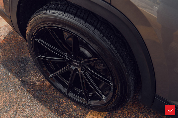 Фото дисков Vossen HFX-2 (5-Lug) Черный глянец на Volkswagen Atlas