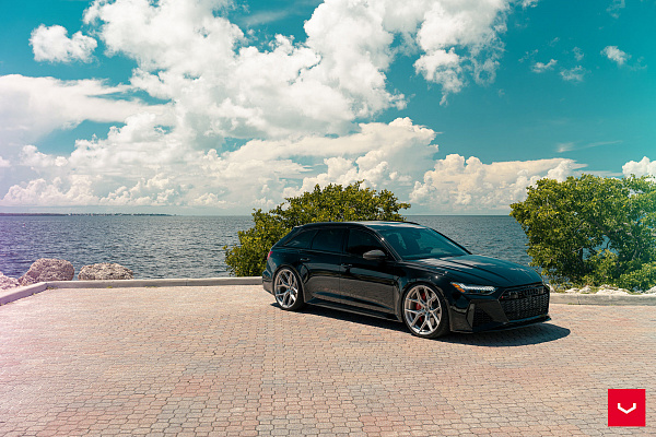 Фото дисков Vossen HF-5 Глянцевый лак на Audi A/RS 6 (C8)
