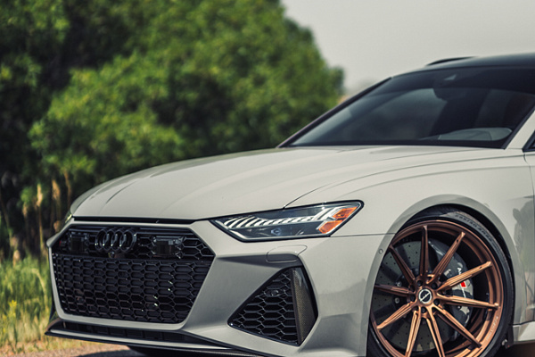 Фото дисков Brixton Forged R11-R Сатиновая бронза на Audi A/RS 6 (C8)