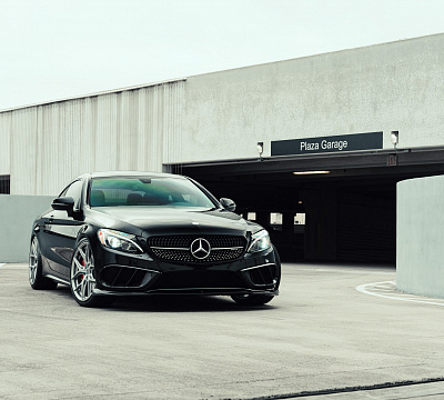 Фото дисков Vossen HF-5 на Mercedes-Benz C-Class (W205)