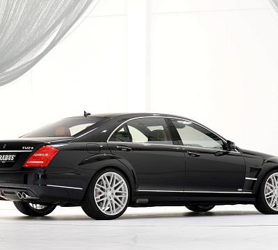 Фото дисков BRABUS Monoblock F (Platinum Edition) на Mercedes-Benz S-Class (W221)