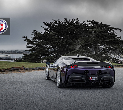 Фото дисков HRE 515 GTM на Ferrari SF90