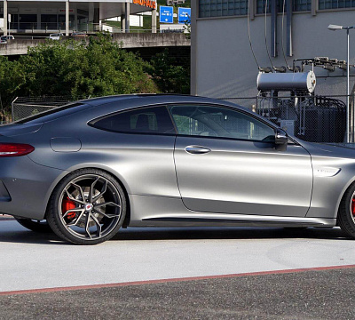 Фото дисков HRE P201 на Mercedes-Benz C-Class (W205)