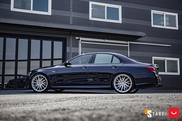 Фото дисков Vossen HF-4T Полированный лак на Mercedes-Benz E-Class (W213, S213, C238)
