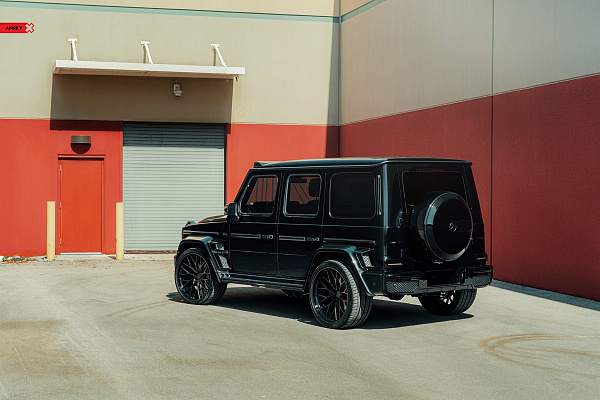 Фото дисков Anrky AN30 Черный сатин на Mercedes-Benz G-Class III