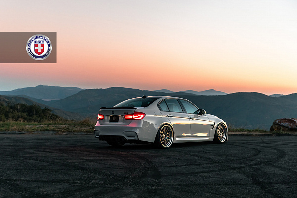 Фото дисков HRE 520 Глянцевая шампань на BMW 3/M3 (F3x/F80)