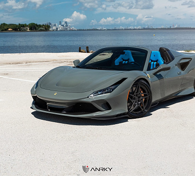 Фото дисков Anrky S3-X3 на Ferrari F8