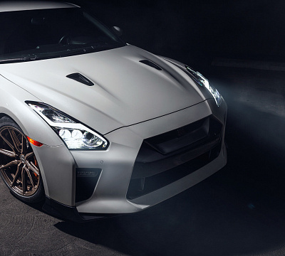 Фото дисков Vossen HF-3 на Nissan GT-R