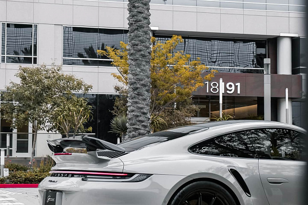 Фото дисков Brixton Forged R11-RS Черный глянец на Porsche 911 VIII