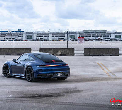 Фото дисков Vossen RS92 на Porsche 911 VIII