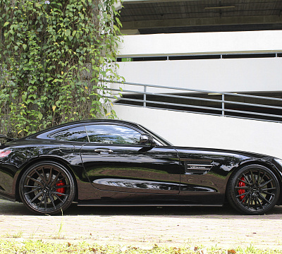 Фото дисков Vossen HF-4T на Mercedes-Benz AMG GT I