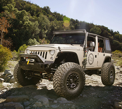 Фото дисков Black Rhino YORK на Jeep Wrangler III (JK)