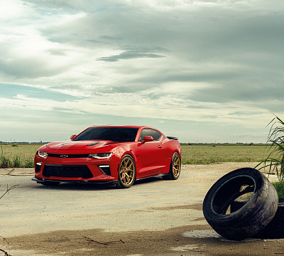 Фото дисков Vossen HF-5 на Chevrolet Camaro VI