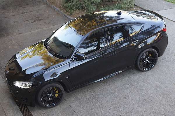 Фото дисков HRE P101 Черный глянец на BMW X6/X6 M (F16/F86)