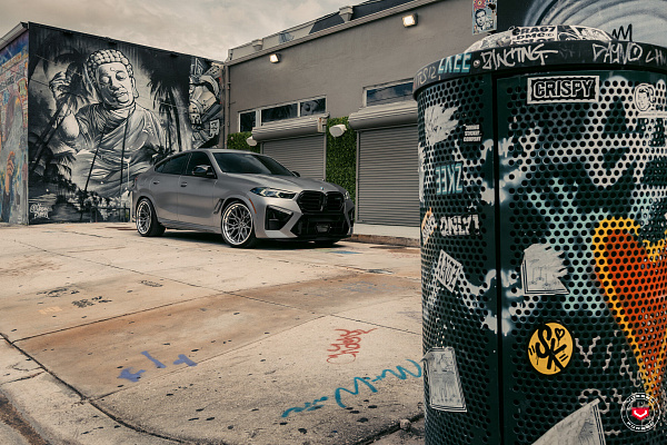 Фото дисков Vossen M-X3 (3-Piece) Сатиновый графит на BMW X6/X6 M (G06/F96)