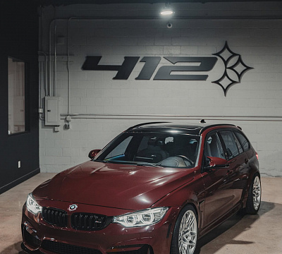 Фото дисков Brixton Forged FDE06 на BMW 3/M3 (F3x/F80)
