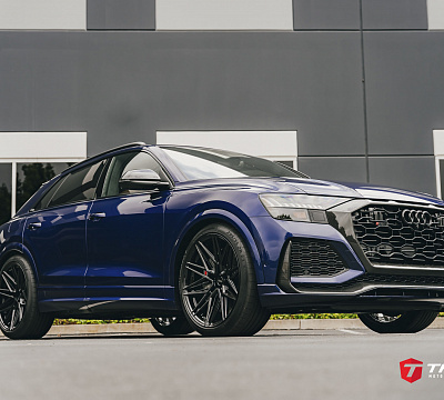 Фото дисков Vossen HF-7 на Audi Q8
