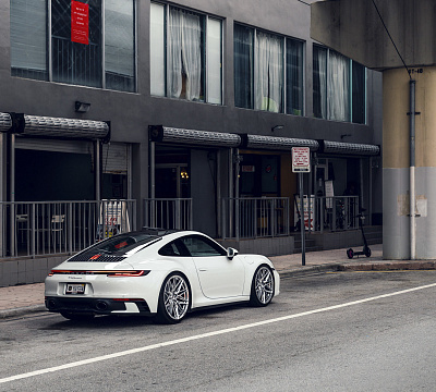 Фото дисков Vossen EVO-5R на Porsche 911 VIII