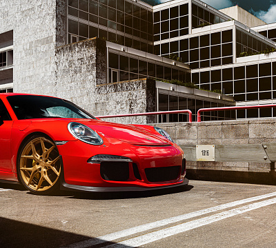 Фото дисков Vossen HF-5 на Porsche 911 VII