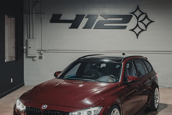 Фото дисков Brixton Forged FDE06 Серебро на BMW 3/M3 (F3x/F80)
