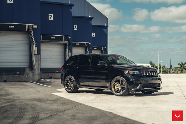 Фото дисков Vossen HF-1 Сатиновый графит на Jeep Grand Cherokee IV