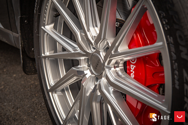 Фото дисков Vossen HF-4T Серебро на Hyundai Palisade I