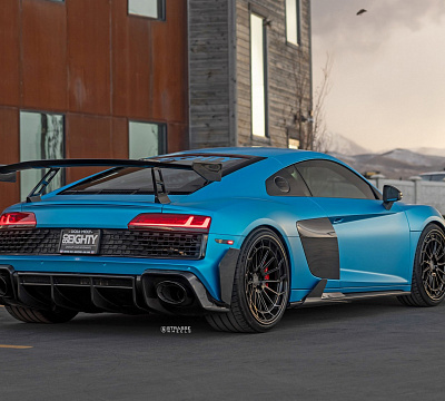 Фото дисков Strasse Wheels SV15FF Deep Concave FS на Audi R8 (4S)