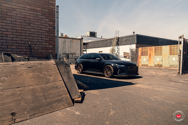 Фото дисков Vossen S17-01 (3-Piece) Сатиновая бронза на Audi A/RS 6 (C7)