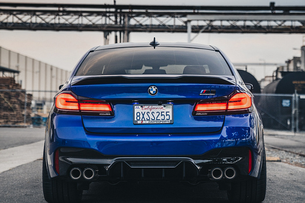 Фото дисков Brixton Forged BF01 Сатиновая темная бронза на BMW 5/M5 (G30/F90)