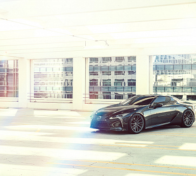 Фото дисков Vossen HF-4T на Lexus LC 500