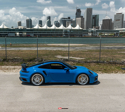 Фото дисков HRE S107SC на Porsche 911 VIII