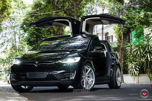 Фото дисков Vossen CG-203 Глянцевый лак на Tesla Model X