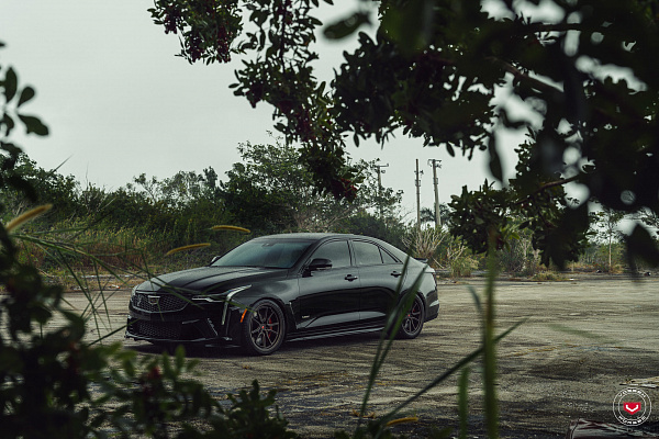 Фото дисков Vossen ML-X2 Сатиновая темная бронза на Cadillac CT4