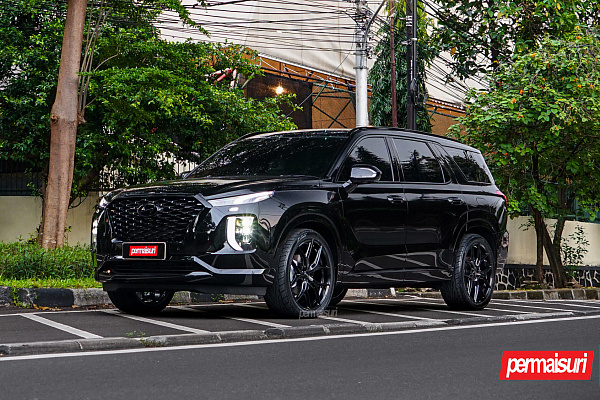 Фото дисков Vossen HF-5 Черный глянец на Hyundai Palisade I