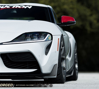 Фото дисков BC Forged RZ05 на Toyota Supra A90