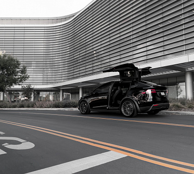 Фото дисков Brixton Forged PF20 R на Tesla Model X