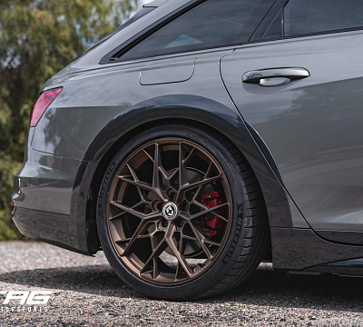 Фото дисков HRE FF10 на Audi A/RS 6 (C8)