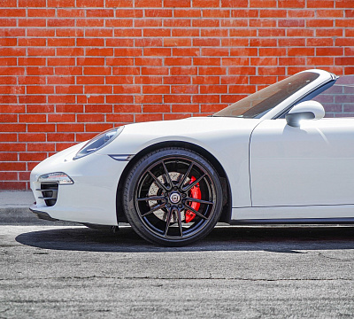 Фото дисков HRE FF04 на Porsche 911 VII