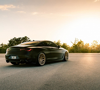 Фото дисков Vossen HF-2 на Infiniti Q60 II