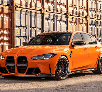 Фото дисков Strasse Wheels SV15FF Deep Concave FS на BMW 3/M3 (G2x/G80)