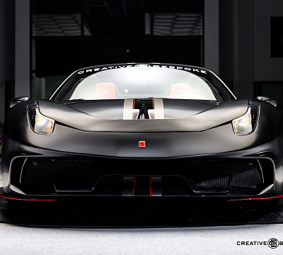 Фото дисков Brixton Forged TR10 AERO1 на Ferrari 458