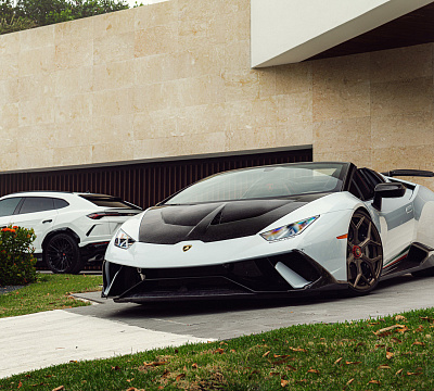 Фото дисков NOVITEC NL4 на Lamborghini Huracan