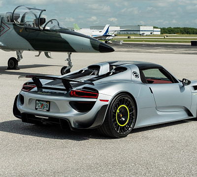 Фото дисков Anrky AN20 Aerosport на Porsche 918 Spyder